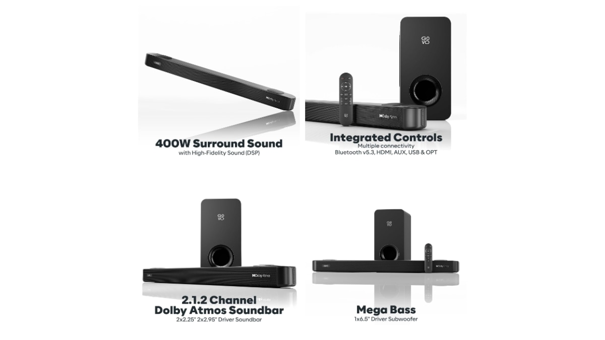 Govo Go Surround 975, 940 Dolby Atmos Soundbars Launched. Price, Specifications, Availability