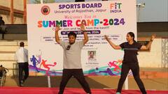 राजस्थान यूनिवर्सिटी में समर ट्रेनिंग कैंप की शुरुआत, 5 जून तक चलेगा शिविर, बड़ी संख्या में पहुंचे लोग