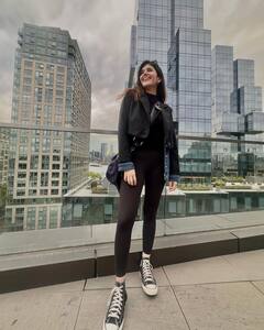 Inside Sanjana Sanghi's Brooklyn Vacation As She Enjoys City's Retro Vibe