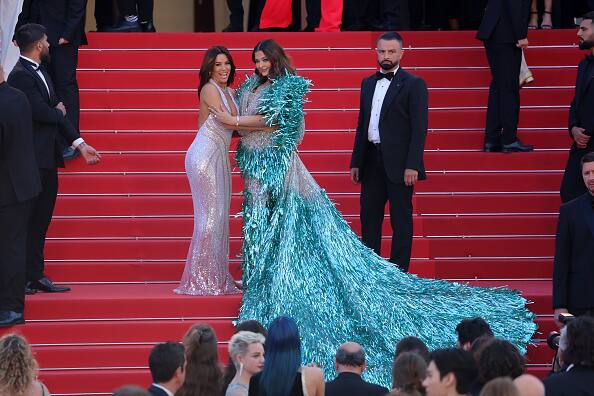 Let us know what do you think of Aishwarya Rai Bachchan's second day Cannes look( All Pics Credit: Getty)