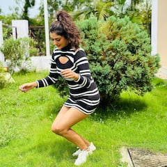 Payal Rajput Photo: ગાર્ડનમાં મસ્તી કરતી જોવા મળી પાયલ રાજપૂત, સુંદર તસવીરો વાયરલ