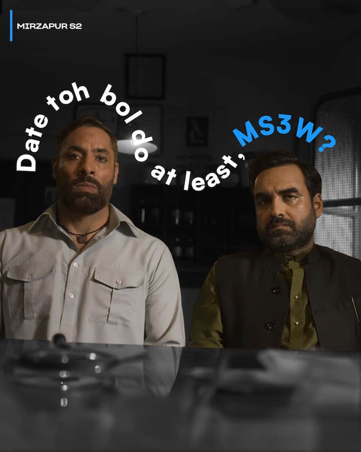 मिर्जापुर सीजन 3 को अप्रैल में ही रिलीज होना था लेकिन कुछ कारणों से अमेजन प्राइम ने इसे पोस्टपोन कर दिया था.