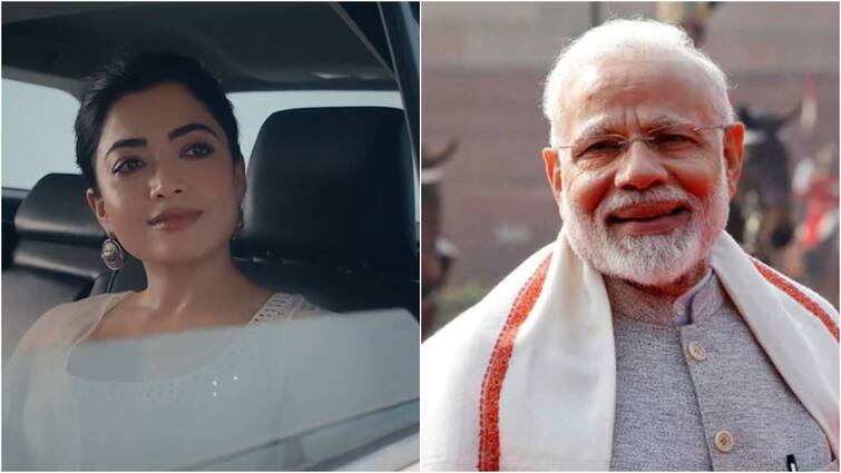 PM Modi responds to Rashmika Mandannas post on Mumbai's Atal Setu details in telugu PM Modi - Rashmika Mandanna: రష్మిక ట్వీట్‌పై ప్రధాని మోదీ కామెంట్స్ - ఆమె వీడియో రీషేర్‌ చేస్తూ ఆసక్తికర వ్యాఖ్యలు, ఏమన్నారంటే!