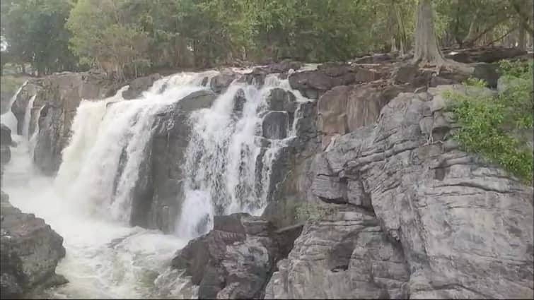 Dharmapuri Water flow to hohenakkal increased by 3000 kN தொடர் மழை! பிலி குண்டுலுவுக்கு நீர்வரத்து வினாடிக்கு 3 ஆயிரம் கன அடியாக அதிகரிப்பு