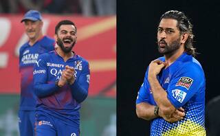 Watch: मैदान पर जंग, ड्रेसिंग रूम में यारी: बैंगलोर में RCB ने चाय के साथ किया धोनी का जोरदार स्वागत!