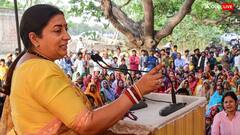 बीजेपी क्या करती है? धर्म..धर्म बोलती है, भरी सभा में स्मृति ईरानी ने की प्रियंका गांधी की नकल