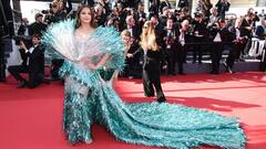 Cannes 2024: Aishwarya Rai Goes All Out In Blue & Silver Outfit; Fans Ask Her To 'Change Stylist'