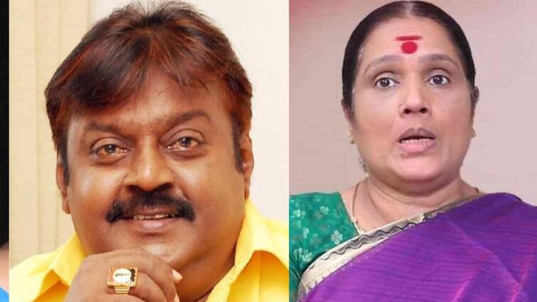 actress shanthi williams shared emotional speech about Vijayakanth Vijayakanth: விஜயகாந்த் ஒரு கடவுள்.. இறந்த அன்று நடந்த நெகிழ்ச்சி சம்பவம்.. சாந்தி வில்லியம்ஸ் பேச்சு