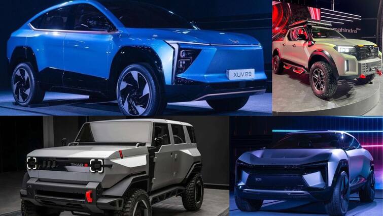 Mahindra Upcoming Cars New Upcoming Mahindra SUVs Thar Armada XUV e8 New Bolero Mahindra Upcoming Cars: வரிசை கட்டும் எஸ்யுவிக்கள் : 6 வருடங்களில் 16 கார்களை களமிறக்கும் மஹிந்திரா