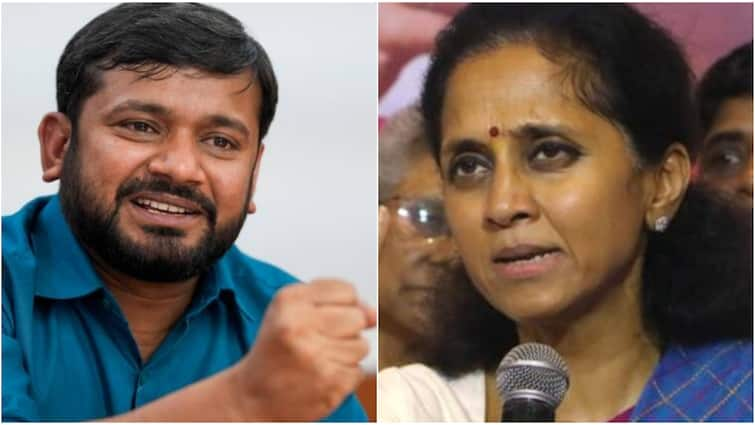 Supriya Sule condemned the attack on Kanhaiya Kumar amid Delhi lok sabha election Lok Sabha Election: कन्हैया कुमार पर हमले की सुप्रिया सुले बोलीं- 'लोकतंत्र में हिंसा की कोई...'