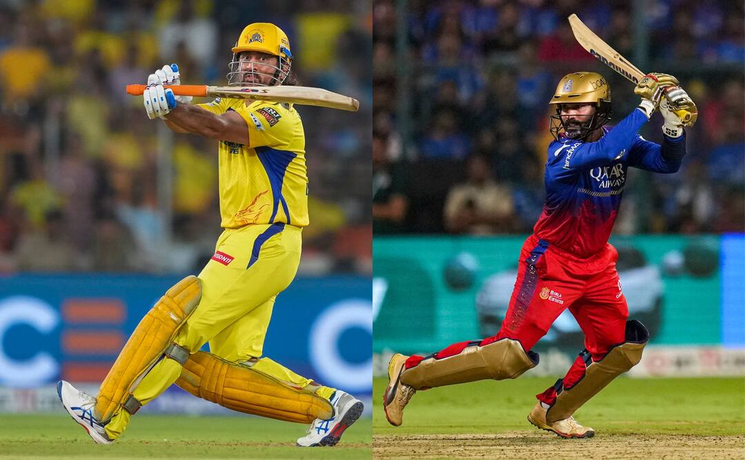 RCB vs CSK: बेंगलुरु में होगा धोनी और कार्तिक का आमना-सामना, कौन बनेगा बेस्ट फिनिशर? IPL 2024 best Finisher battle between MS Dhoni and Dinesh Karthik during RCB vs CSK match RCB vs CSK: बेंगलुरु में होगा धोनी और कार्तिक का आमना-सामना, कौन बनेगा बेस्ट फिनिशर?