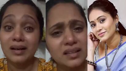 Sandhya Jagarlamudi burst out in tears against killing animals Sandhya Jagarlamudi :மனுசனுங்க அழிஞ்சி போகணும்னு மனசார வேண்டிக்கிறேன்... கண்கலங்கும் சீரியல் நடிகை