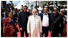 Cannes 2024: Naseeruddin Shah, Prateik Babbar Walk Red Carpet For Manthan Screening - See Pics