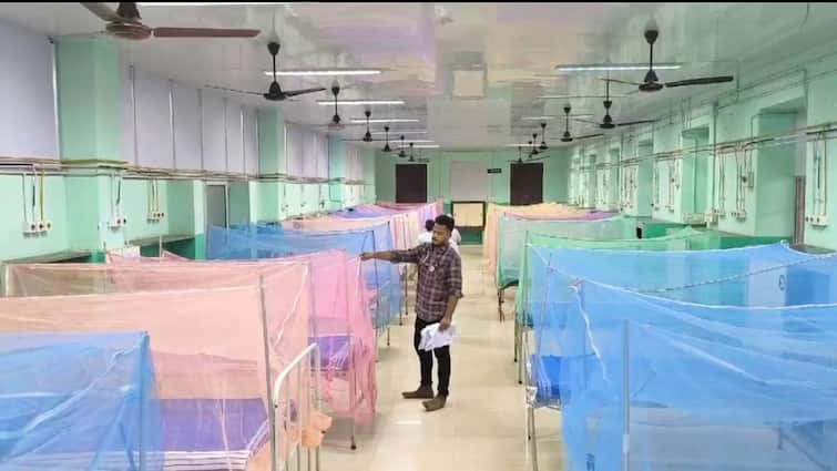 Madurai Rajaji Hospital special ward with 25 beds is ready as a precaution against dengue fever - TNN Dengu Fever: டெங்கு அறிகுறிகள் தென்பட்டால் உடனே மருத்துவமனை செல்லுங்கள் - பொது சுகாதாரத்துறை இயக்குனர்