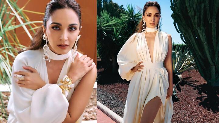 Cannes 2024 Kiara Advani:நடிகை கியாரா அத்வானி கேன்ஸ் திரைப்பட விழாவில் பங்கேற்க சென்றுள்ள அவர் எடுத்த புகைப்படங்கள் வைரலாகி உள்ளது. எப்போதும் இவரது லுக், ஃபேஷன் பெரிதாக பேசப்படும்.