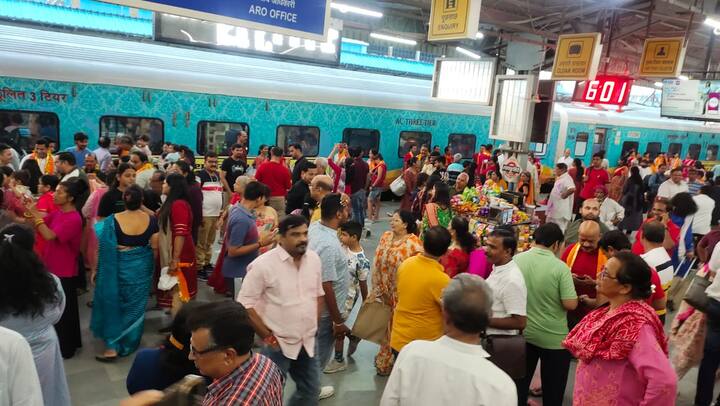 इससे पहले सिटी स्टेशन पर एक कार्यक्रम आयोजित किया गया. इसमें शहर विधायक ताराचंद, मावली पूर्व विधायक धर्मनारायण जोशी सहित कई भाजपा नेता शामिल थे.