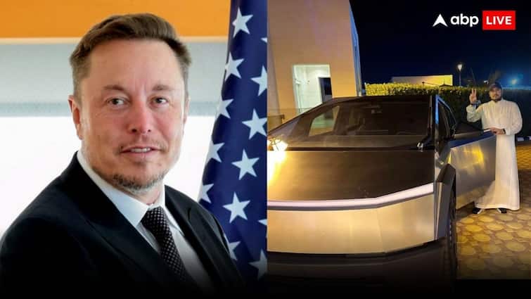 Elon Musk reacts on Saudi Prince Turki bin Salman Al Saud viral photo with Tesla Cybertruck Elon Musk: टेस्ला के साइबरट्रक के साथ नजर आए सऊदी के प्रिंस, तस्वीर हुई वायरल तो क्या बोले एलन मस्क?