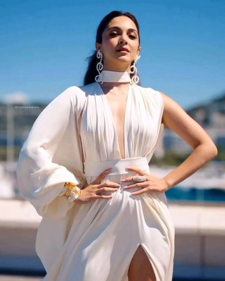 ती एकदम व्हाइट लूकमध्ये दिसत होती. ज्यामध्ये तिचे सौंदर्य पाहण्यासारखे आहे.(pc:celebsnagari/ig)