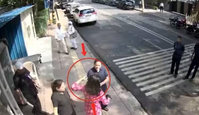 Swati Maliwal Case New CCTV Footage Shows Swati Maliwal Walking Out Of Kejriwal Home Watch: સ્વાતિ માલીવાલનો વધુ એક વીડિયો આવ્યો સામે , જાણો કેમેરામાં શું થયું કેદ?