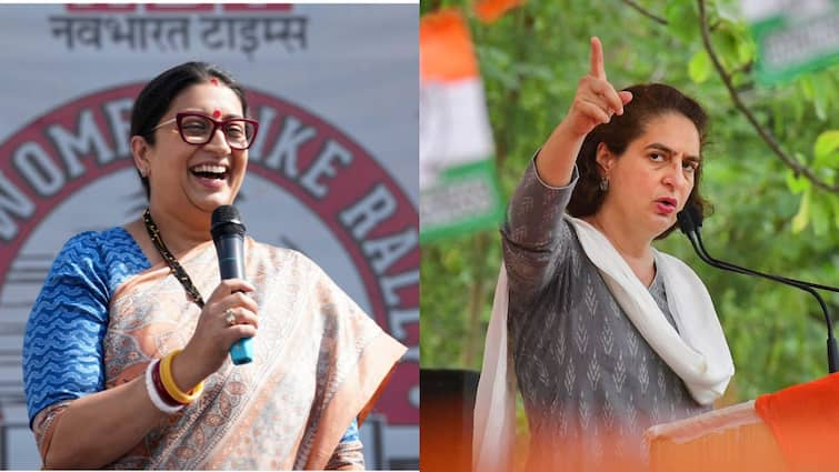 LS Polls: Smriti Irani Mimics And Mocks Priyanka Gandhi Amid Combat For Amethi, Video Surfaces