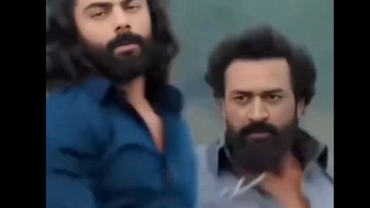 लेकिन इसमें थोड़ा सा ट्विस्ट है. रणबीर कपूर की जगह विराट कोहली ने ले ली है तो वहीं बॉबी देओल की जगह महेंद्र सिंह धोनी ने.