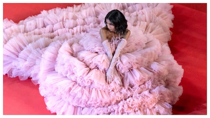 Fashion influencer Nancy Tyagi has become the first artist to design her own outfit for the prestigious Cannes Film Festival's red carpet.