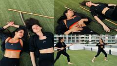 Malavika Mohanan : தோழியுடன் ரிலாக்ஸ் செய்யும் மாளவிகா மோகனன்!