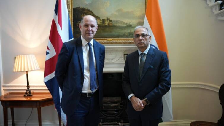 Foreign Secretary Vinay Kwatra UK Counterpart Philp Barton Review Progress 2030 Roadmap Foreign Secretary Vinay Kwatra, UK Counterpart Philp Barton Review Progress Made On India-UK 2030 Roadmap