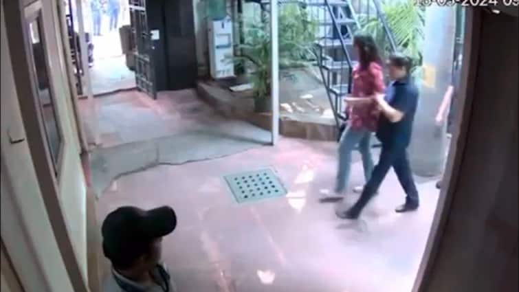CCTV Footage Of Swati Maliwal At Delhi CM's House Emerges: WATCH