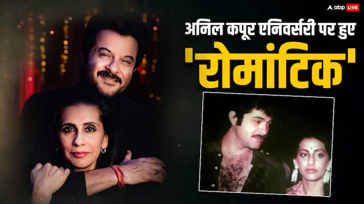 Anil Kapoor Marriage Anniversary: बॉलीवुड एक्टर अनिल कपूर ने इंस्टाग्राम पर कुछ प्यारी सी तस्वीरें शेयर की हैं. साथ ही एक्टर ने वाइफ के लिए रोमांटिक पोस्ट भी अपनी एनिवर्सरी पर लिखा है.