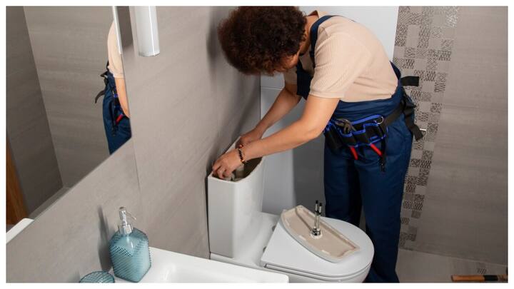 फ्लश टैंक की सफाई : महीने में एक बार फ्लश टैंक साफ करें. इससे बदबू नहीं आएगी और बाथरूम ताजा रहेगा.