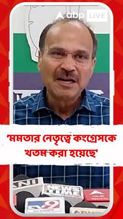 'বাংলায় মমতা বন্দ্যোপাধ্যায়ের নেতৃত্বে কংগ্রেসকে খতম করা হয়েছে', আক্রমণ অধীরের