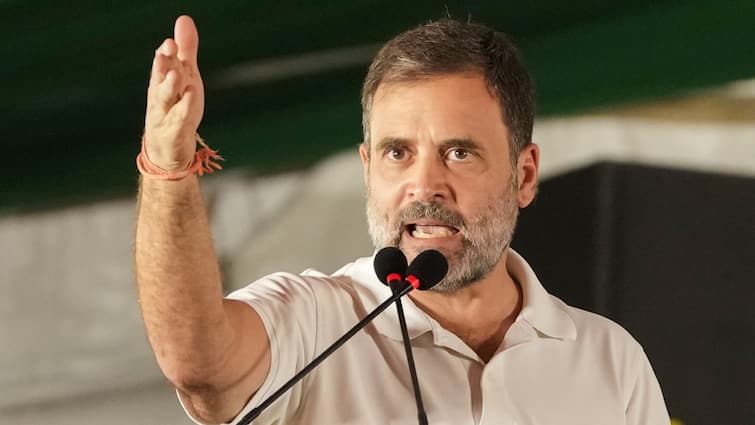 Rahul Gandhi claims Agniveer Scheme trash old recruitment process in army Akhilesh Yadav Prayagraj Rally lok sabha elections 2024 Lok Sabha Elections 2024: यूपी में कितनी सीटें जीतेगी बीजेपी? राहुल गांधी का प्रयागराज रैली में बड़ा दावा