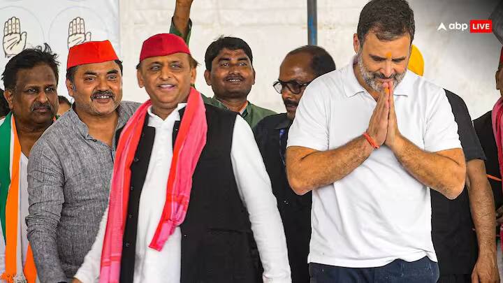 ruckus-in-rahul-gandhi-and-akhilesh-yadav-india-rally-in-prayagraj-lok-sabha-election-2024 Lok Sabha Elections 2024:  રાહુલ અને અખિલેશની સભામાં હંગામો, પરિસ્થિતિ એટલી વણસી કે બન્ને નેતાઓ સ્ટેજ છોડી જતા રહ્યા