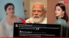 अटल सेतूवरुन रश्मिकाचं विकासाला मत देण्याचं आवाहन; पंतप्रधान मोदींनी मानले आभार, म्हणाले, 'मला लोकांचं आयुष्य सुखकर...'