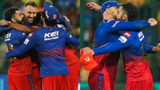 IN PICS: किंग कोहली की आंख में आंसू, खुशी से झूम उठे डु प्लेसिस; RCB के प्लेऑफ में पहुंचने के बाद दिखा अद्भुत नज़ारा