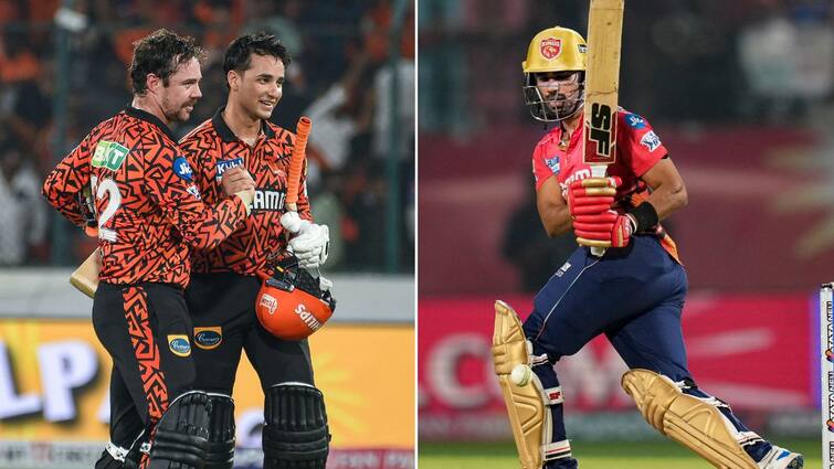 IPL 2024 SRH vs PBKS LIVE Score SRH needs 215 run For Win प्रभसिमरनचं अर्धशतक, विदर्भाच्या अथर्वची फटकेबाजी, जितेश शर्माचा फिनिशिंग टच, पंजाबचं हैदराबादसमोर 215 धावांचे आव्हान