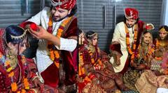 VIRAL VIDEO: ਇੱਕ ਲਾੜੇ ਨੇ 5 ਲਾੜੀਆਂ ਨਾਲ ਕੀਤਾ ਵਿਆਹ, ਪੰਜਾਂ ਦੀਆਂ ਮੰਗ 'ਚ ਭਰਿਆ ਸਿੰਦੂਰ, ਵੀਡੀਓ ਦੇਖ ਕਿਉਂ ਭੜਕੇ ਲੋਕ?