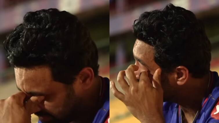 RCB spinner Swapnil Singh got emotional while telling his struggle story Watch IPL 2024 Watch: 'स्ट्रगल' की कहानी बताते रो पड़ा RCB स्टार, वीडियो आपको भी कर देगा इमोशनल