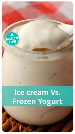 Ice Cream Vs. Frozen yogurt – क्या है ज्यादा healthy ? | Health Live