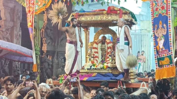 மே மாதம் 26ஆம் தேதி ( 26- 05-2024 ) :  விழாவின் பிரதான திருவிழா  திருத்தேர் உற்சவம்  நடைபெறுகிறது. காலை 2 மணி அளவில்  உற்சவர் புறப்பாடும், தொடர்ந்து திருத்தியரை சுவாமி எழுந்தருதல் நிகழ்ச்சியும், இதனை அடுத்து தேர் வடம் பிடித்து இழுக்கப்பட்டு முக்கிய வீதிகள் வழியாக  திருத்தேர் உற்சவம் நடைபெறுகிறது.  அன்றைய தினம் மாலை  உற்சவம் கிடையாது.