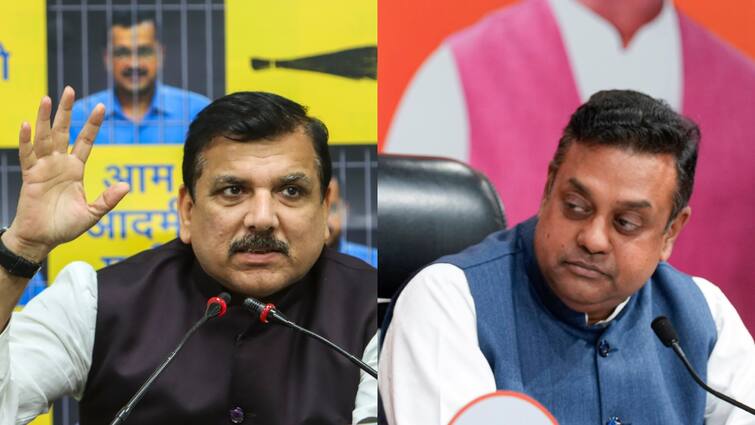 Sanjay Singh target Sambit Patra BJP amid Delhi Lok Sabha Election 2024 संबित पात्रा की फिसली जुबान तो भड़के AAP सांसद संजय सिंह, 'BJP ने...'