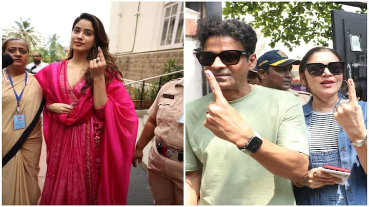 Bollywood celebrities from Janhvi Kapoor to Akshay Kumar and others exercised their power as citizens of India by casting their vote for their preferred candidate in ongoing 2024 Lok Sabha elections.