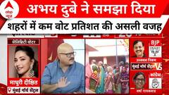 Abhay Dubey से समझिए आखिर गांव के मुकाबले शहरों का Vote प्रतिशत कम क्यों होता है ?