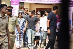 Lok Sabha Elections 2024: Shah Rukh Khan ने मुंबई में डाला वोट, पोलिंग बूथ पर सुहाना, गौरी संग अबराम भी पहुंच, देखें तस्व