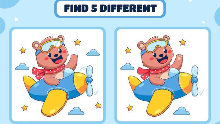 दी गई तस्वीर में आपको पांच अंतर ढूंढने हैं, जो इस अंतर को ढूंढ लेगा वो जिनियस कहलाएगा. तस्वीर बनाने वाले ने इसमें पांच अंतर छिपाए हुए हैं.