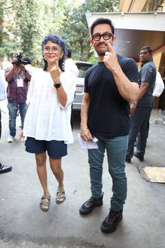 Lok Sabha Elections 2024: Shah Rukh Khan-Gauri Khan, Aamir Khan-Kiran Rao, Ranbir Kapoor Cast Vote - See Pics