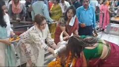 महाकाल की शरण में पहुंचीं स्टार शेफाली जरीवाला, भस्म आरती में हुई शामिल, सामने आईं तस्वीरें
