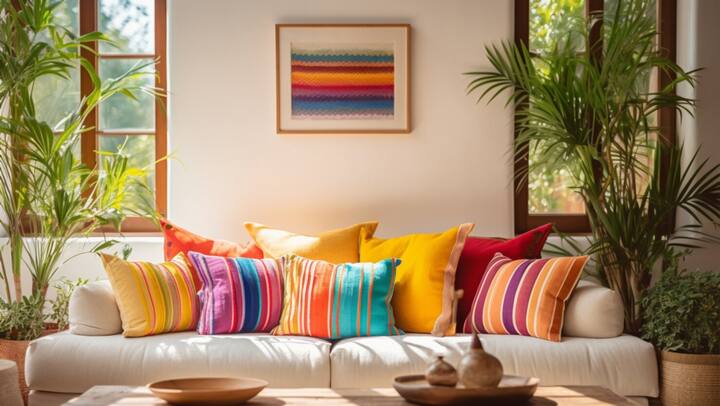 दीवारों पर वॉलपेपर : अगर दीवारें गंदी हैं, तो कम बजट में वॉलपेपर लगाएं. यह पेंटिंग से सस्ता और जल्दी लग जाता है.