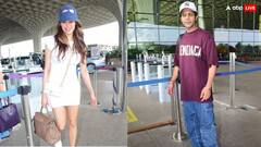 वोट डालने के बाद एयरपोर्ट पर स्पॉट हुए जाह्नवी- राजकुमार, Mr & Mrs Mahi एक्ट्रेस ने व्हाइट शॉर्ट ड्रेस में दिखाया किलर अंदाज